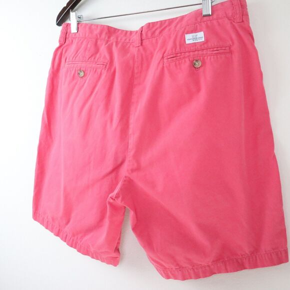 Vineyard Vines Men's Size 35 9" Summer Club Shorts Classic Fit Pink - Picture 5 of 9